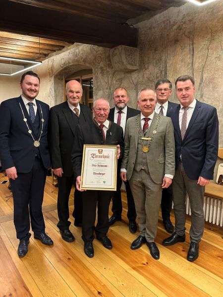 Ehrenbürger Fritz Steinmann