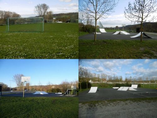 Bolz- und Skaterplatz am Main