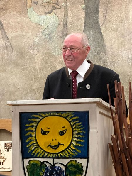 Altbürgermeister und Ehrenbürger Fritz Steinmann