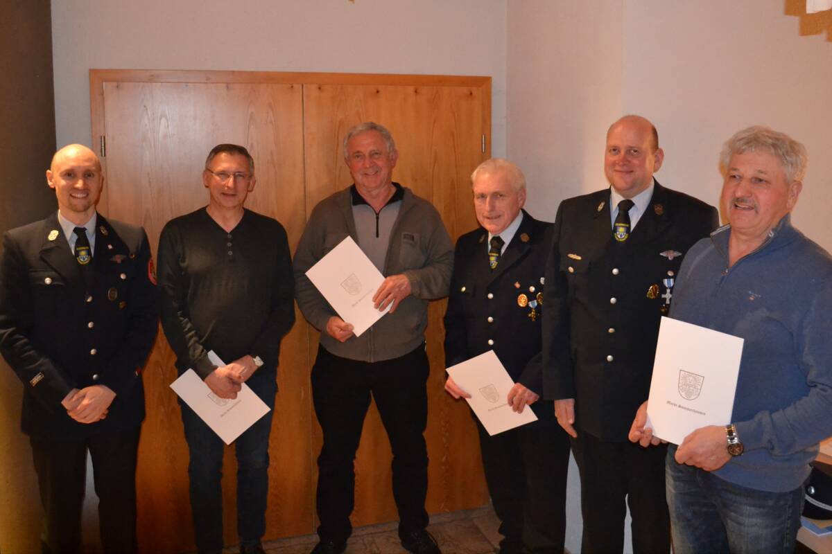 25 und 40-jährige Mitgliedschaft